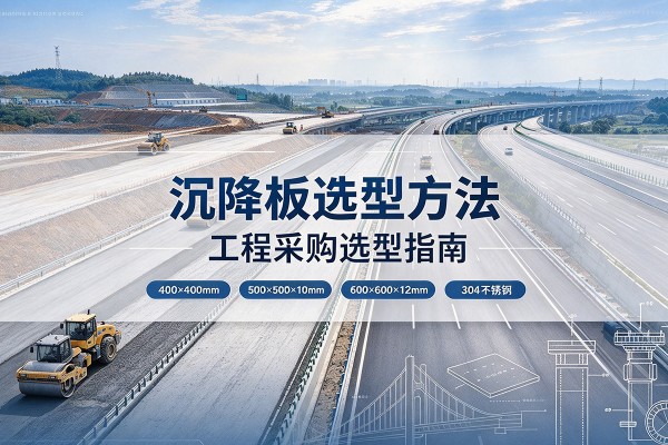 江陵沉降板选择方法