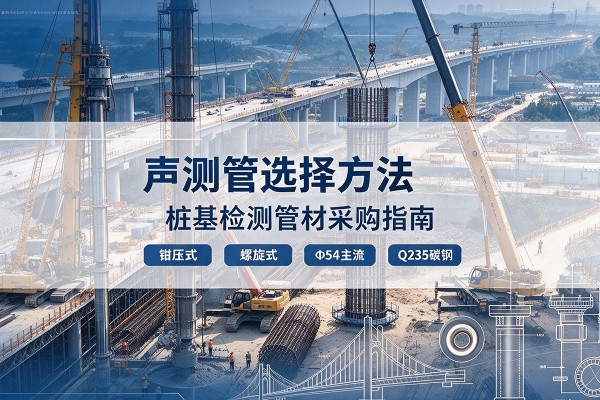 江陵声测管选型标准
