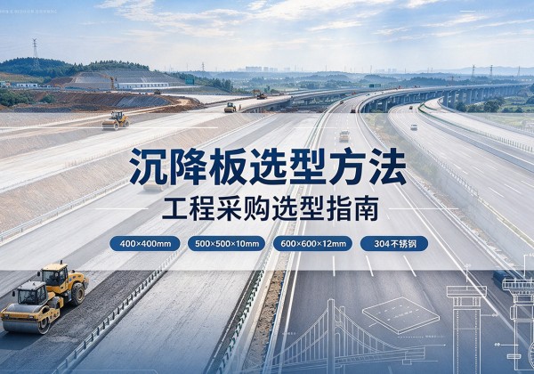 江陵沉降板选择方法