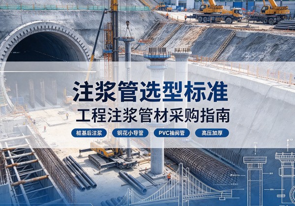 江陵注浆管选型标准